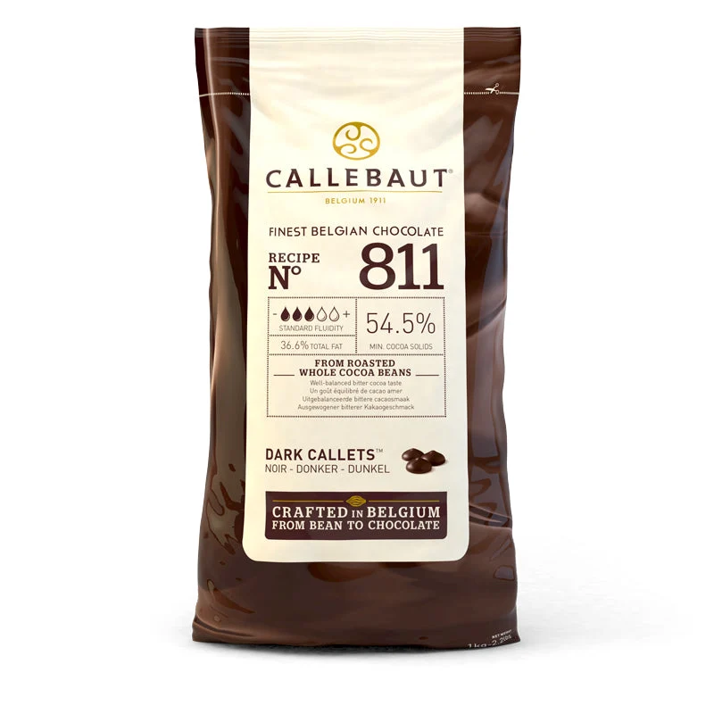 Callebaut 811 Mörk Choklad 54,5% 1kg