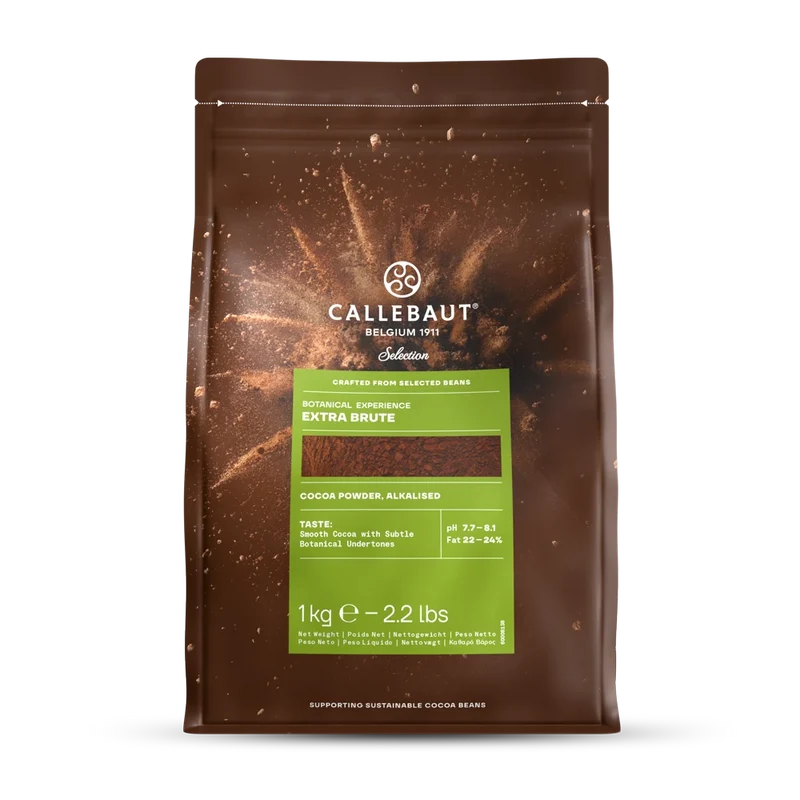 Callebaut Botanical Extra Brute Kakaopulver 1kg