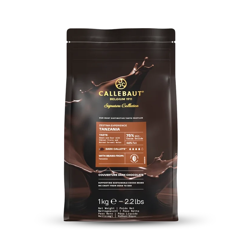 Callebaut Zestina Tanzania 75% 1 kg