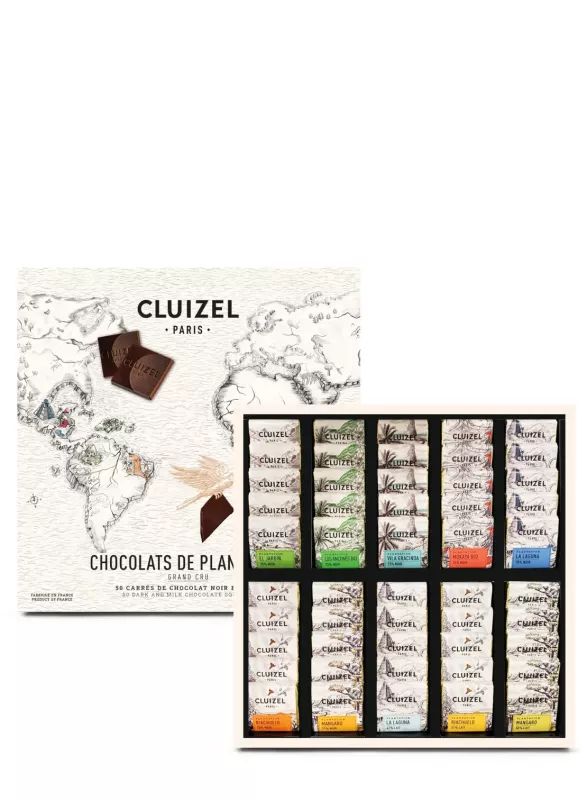 Cluizel Provningsask Plantagechoklad 250g