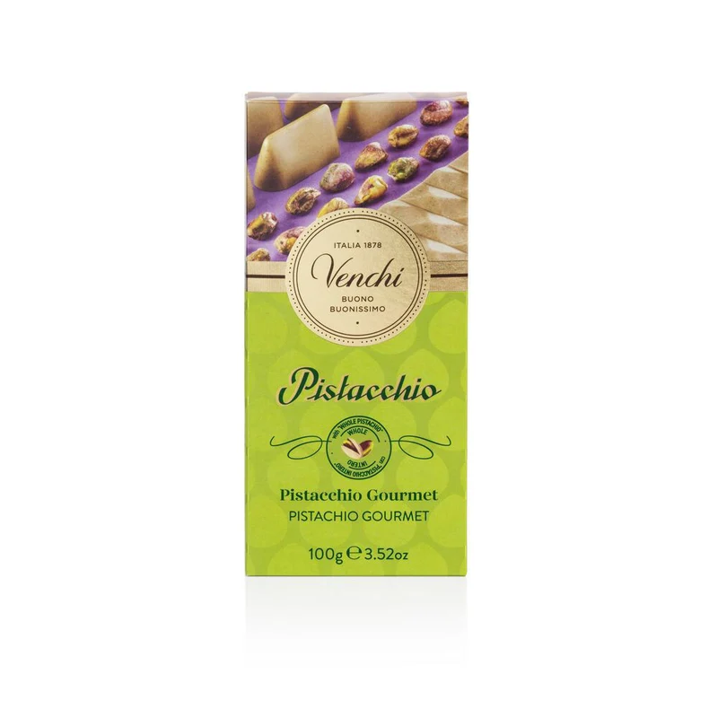 Venchi Crunchy Pistachio chokoladebar 95g