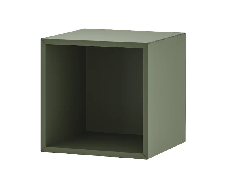 EKET Cabinet, grey-green, 35x35x35 cm