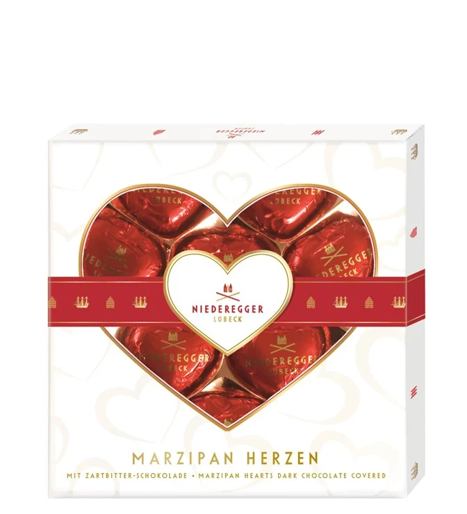 Niederegger Marsipanhjärtan 125g
