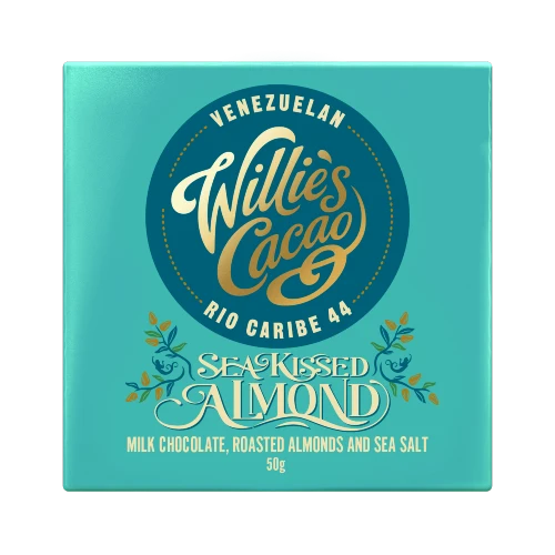 Willie's Cacao Sea Kissed Almond, 44% 50g