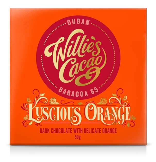 Willie’s Cacao Luscious Orange 65% 50g