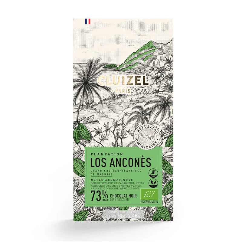 Cluizel Los Anconès 73% EKO 70g