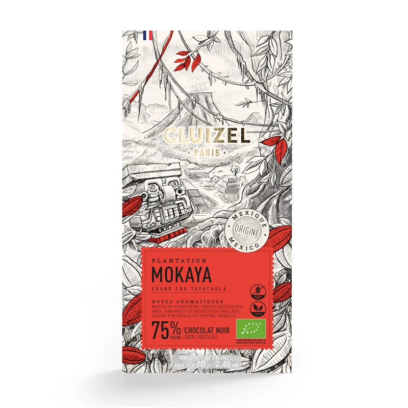 Cluizel Mokaya 75% ØKO 70g
