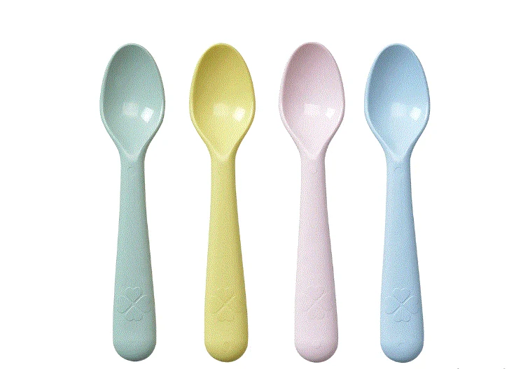 KALAS Spoons, mixed colours, set of 4