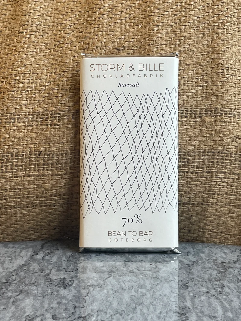 Chokladkaka 70% Havssalt EKO 70g