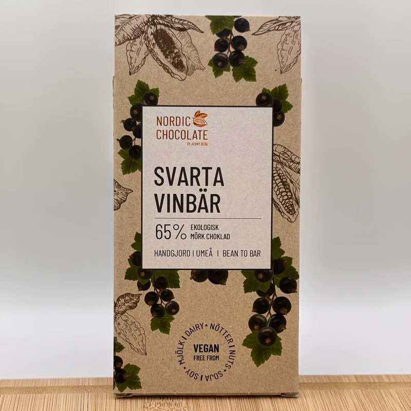 Chokladkaka med svarta vinbär 65% allergenfri