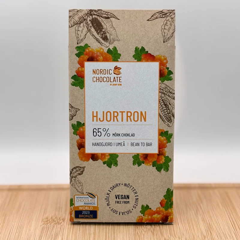 Chokladkaka med hjortron 65% allergenfri