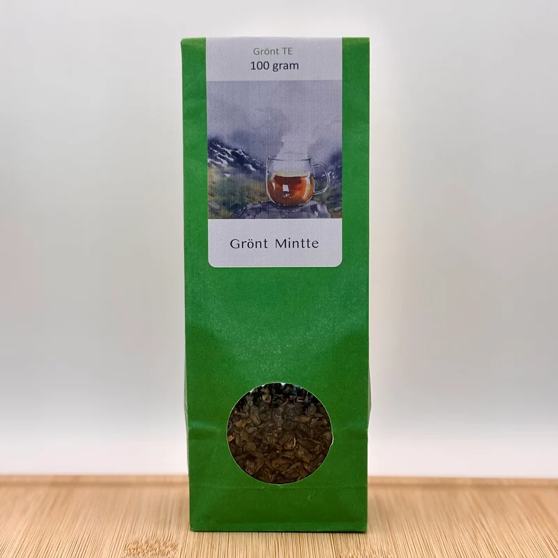 Grönt mintte