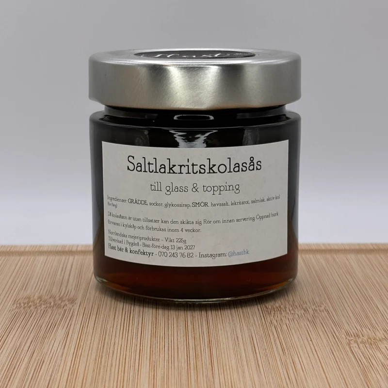 Kolasås saltlakrits