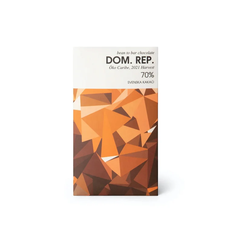 Chokladkaka. Svenska Kakao. Dominikanska Republiken 70%