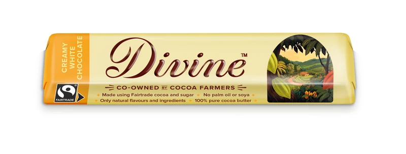 Divine Creamy White Chocolate, 35g 30-p
