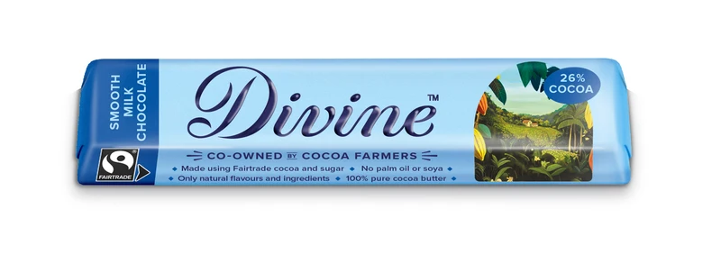 Divine Smooth Milk Chocolate, 35g 30-p