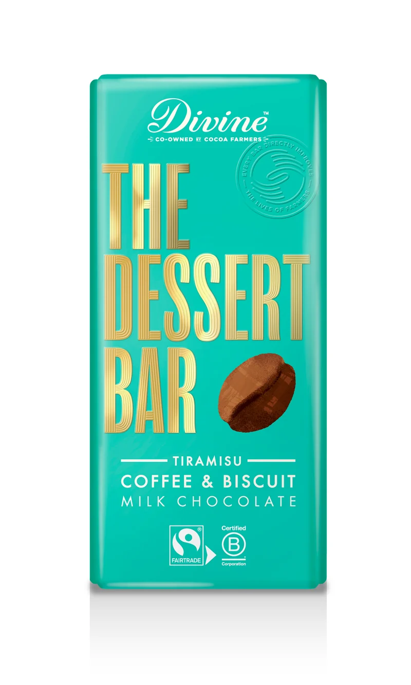 Divine Dessert Bar Tiramisu with Milk Chocolate 38% 180g