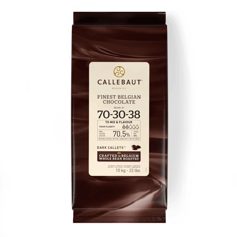 Callebaut 70-30-38 Mörk Choklad 70,5% 10kg