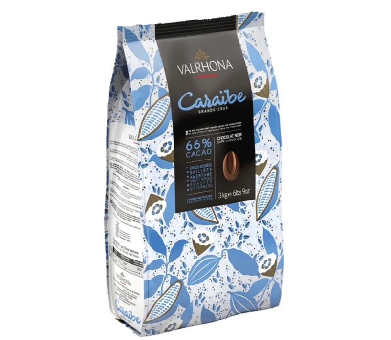 Valrhona Caraïbe 66%, 3 kg
