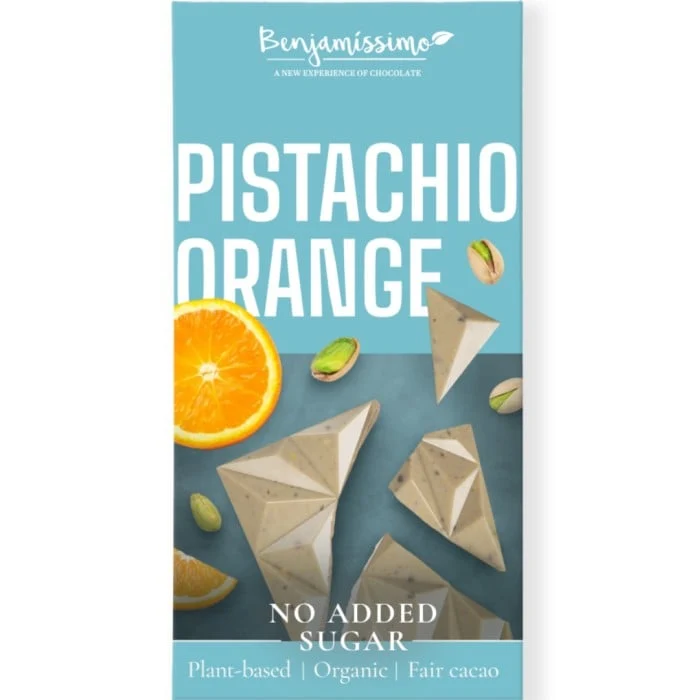 Benjamissimo Pistage & Appelsin Sukkerfri EKO 60g