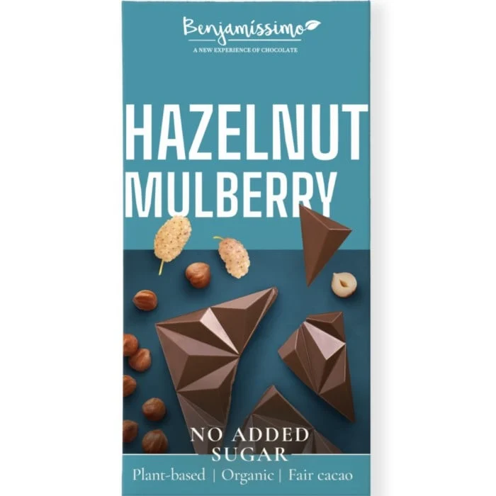 Benjamissimo Hasselnöt & Mullbär Sockerfri EKO 60g