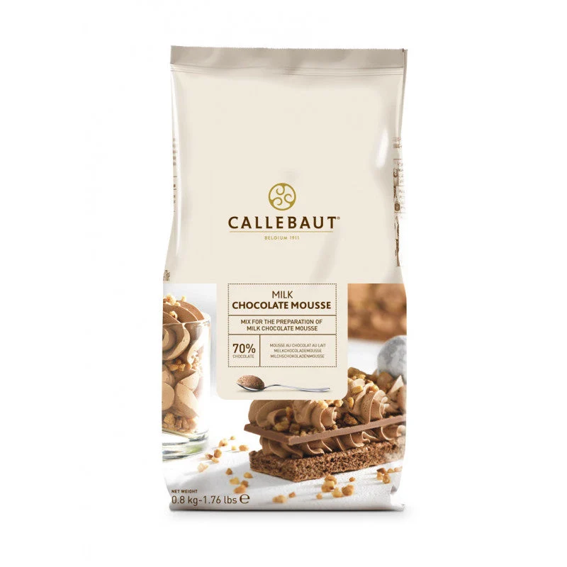Callebaut Mælkechokolademousse Mix 800g