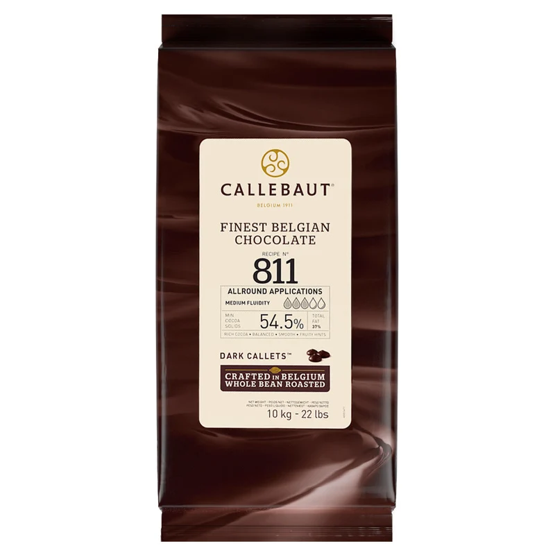 Callebaut 811 Mörk Choklad 54,5% 10kg