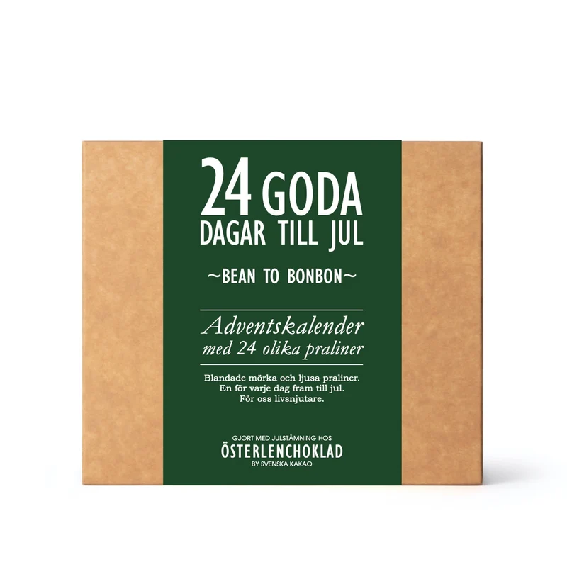Förbeställ - Adventskalender 24 praliner (utskick fr v.45)