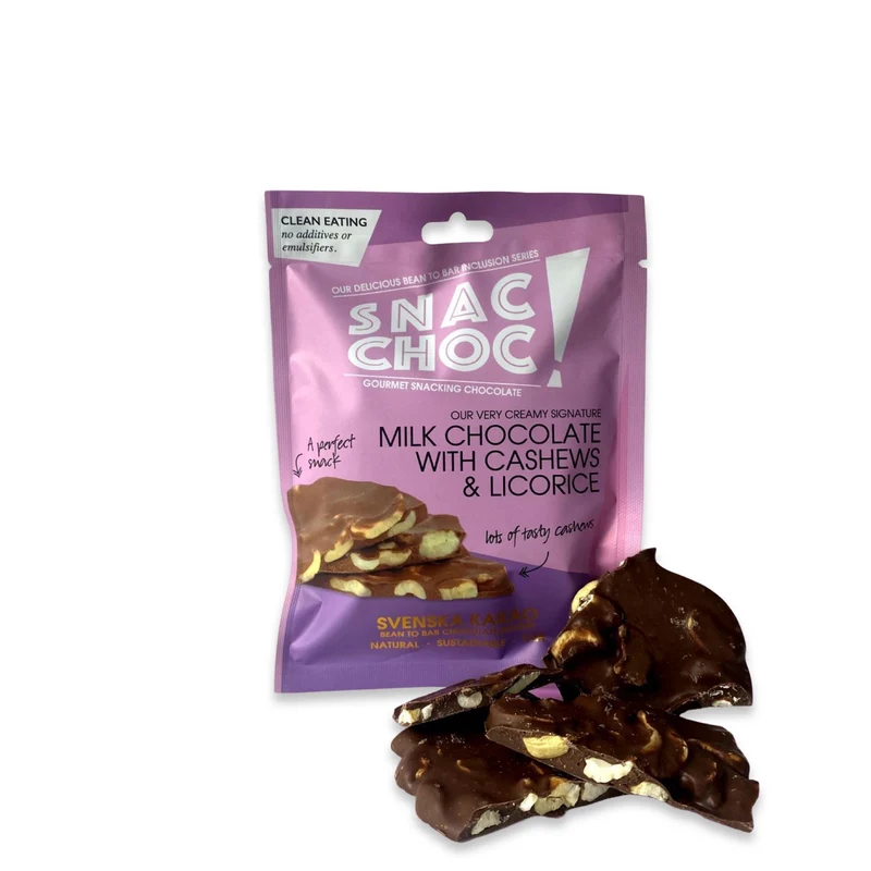 Snac Choc!:Cashew & Licorice