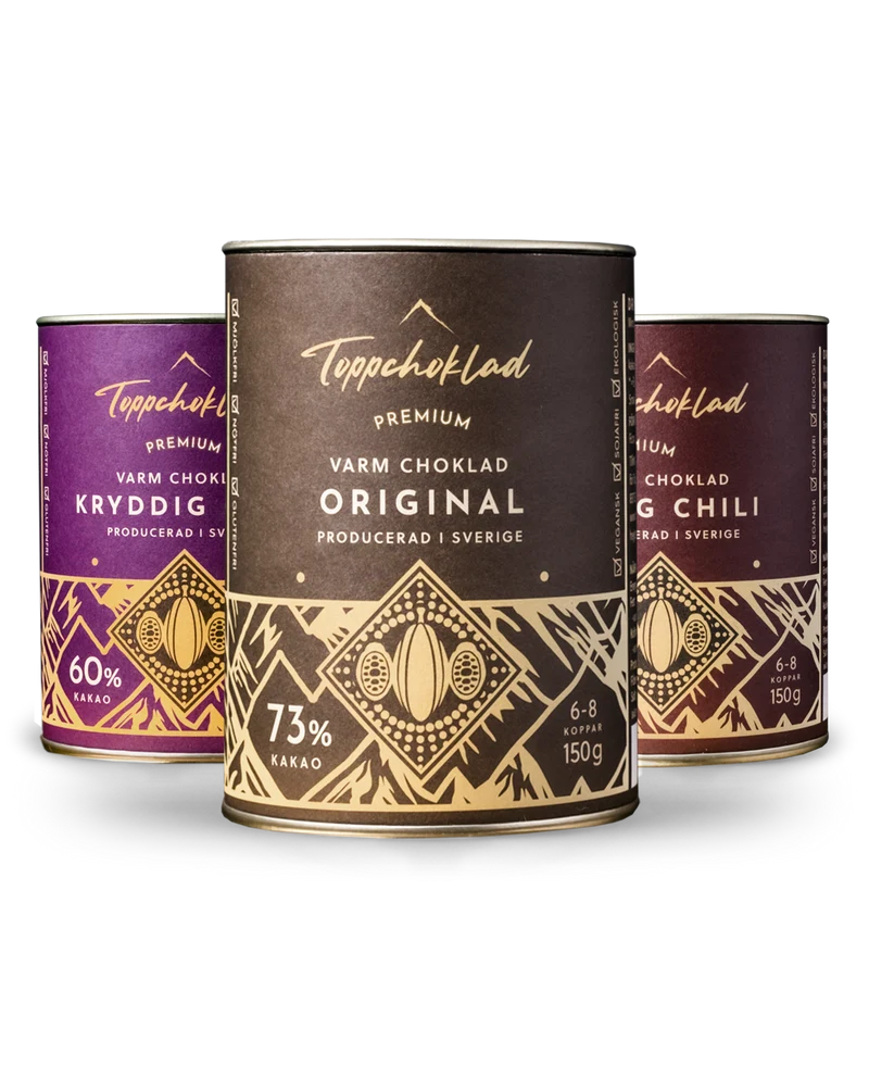 4-pack Varm choklad