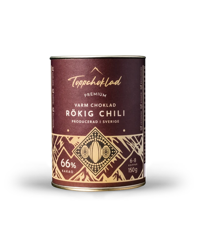 Varm choklad 72% Chili