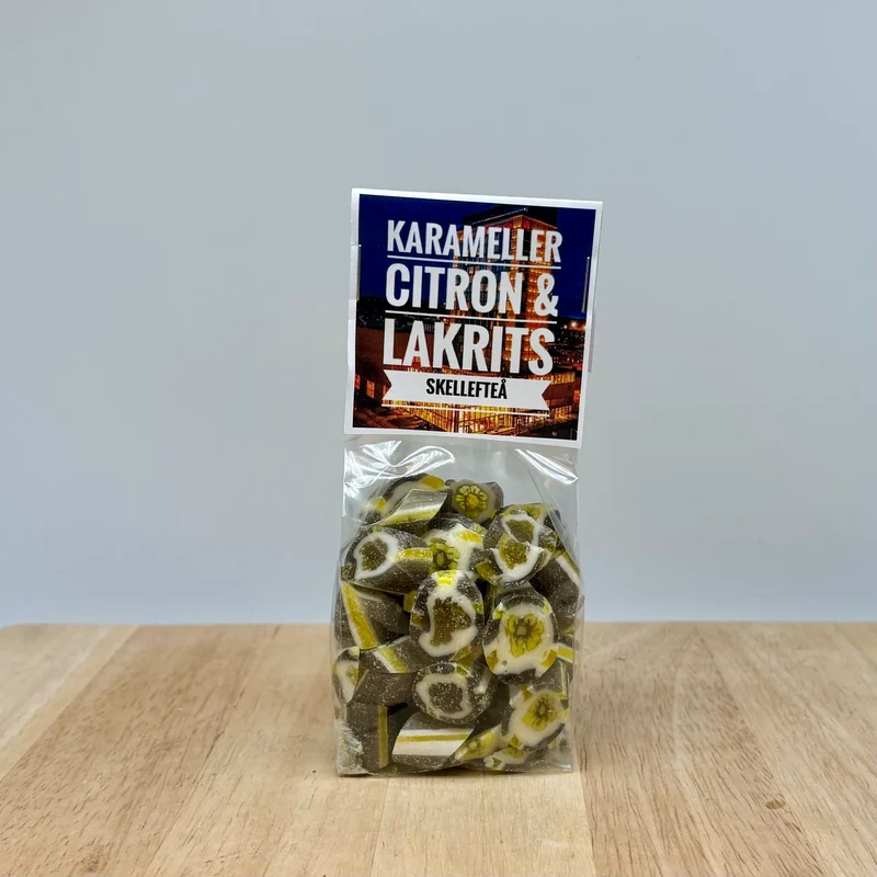Karameller Skellefteå lakrits & citron