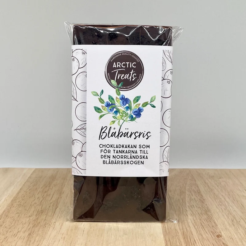 Chokladkaka blåbär
