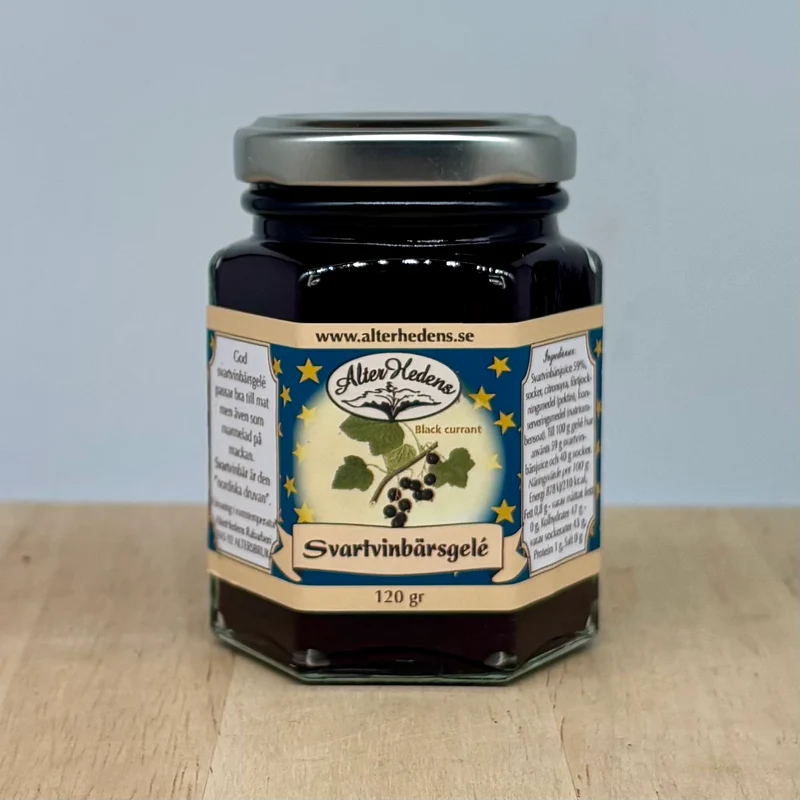 Svartvinbärsgelé