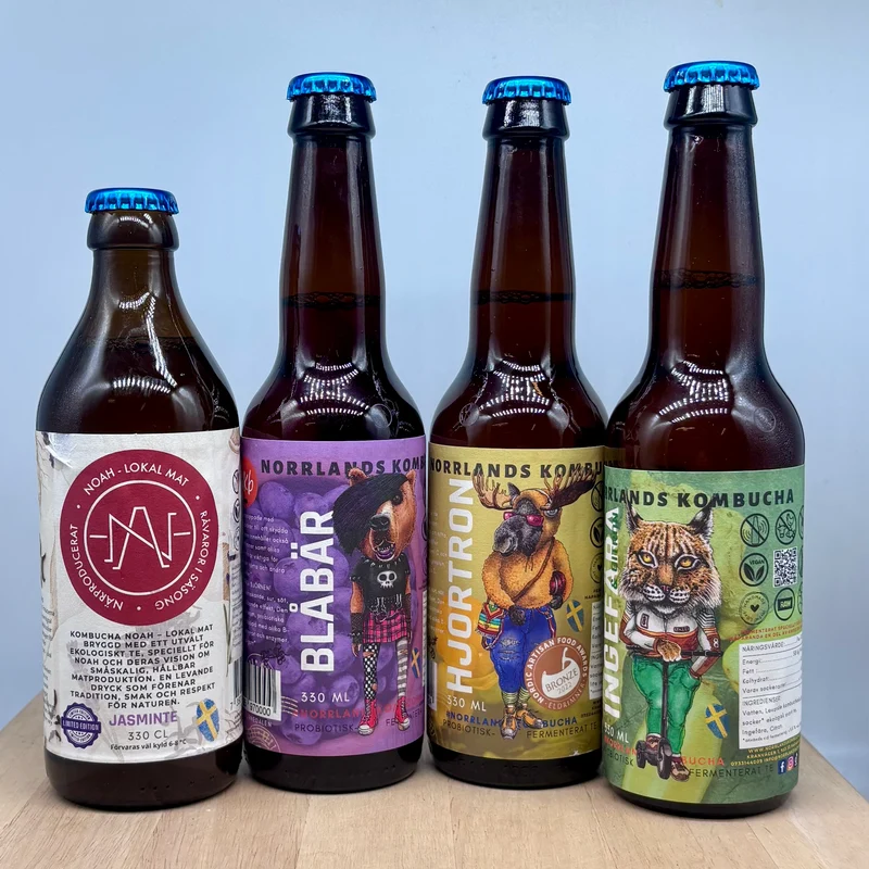 Kombucha 4-pack mix
