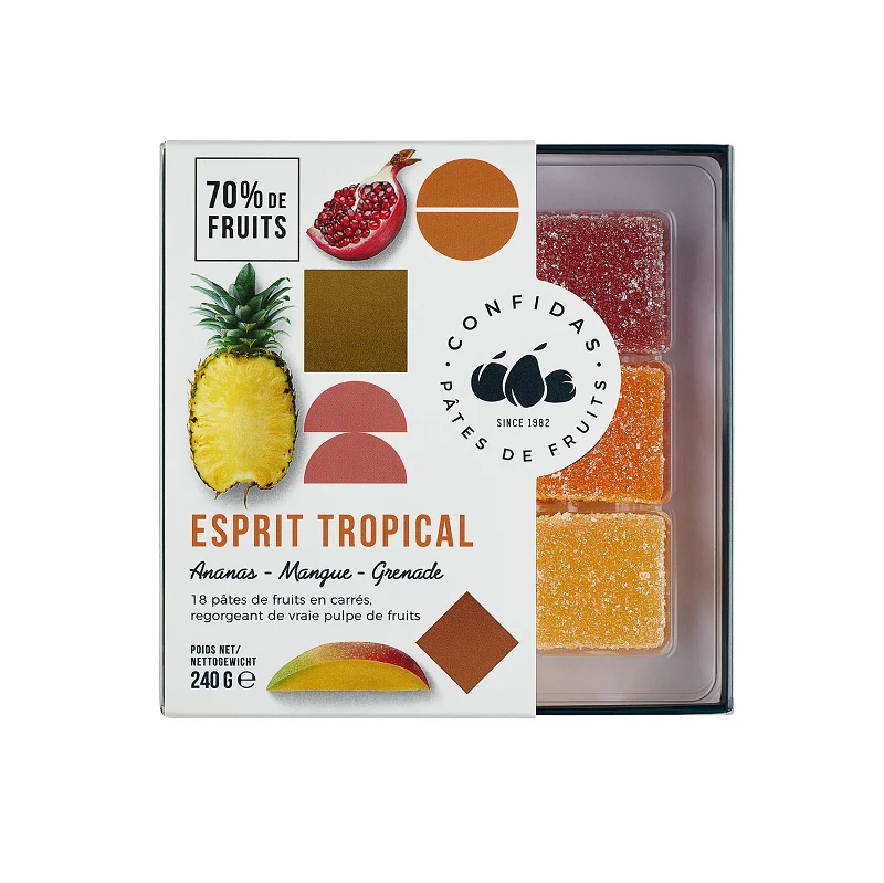 Cónfidas Marmelade Eksotiske Frugter 240g