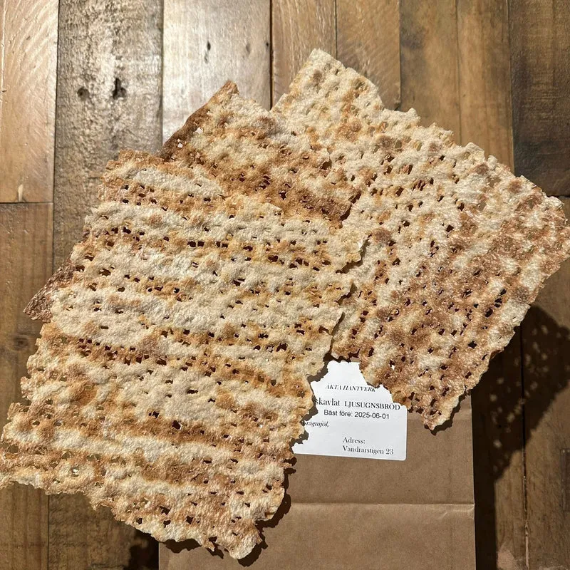 Mjölkfritt Kruskavlat ljusugnsbröd