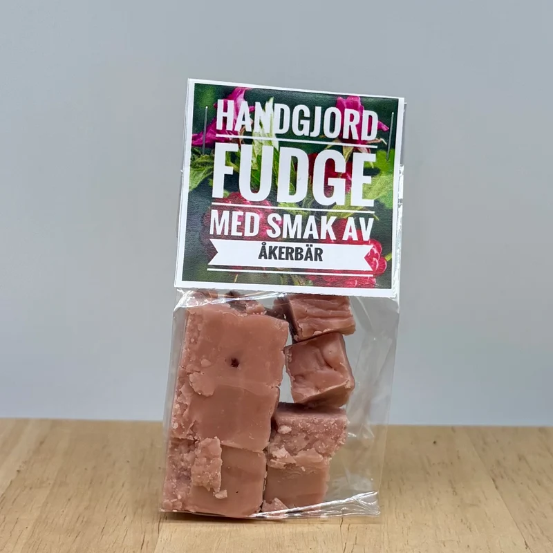Fudge åkerbär