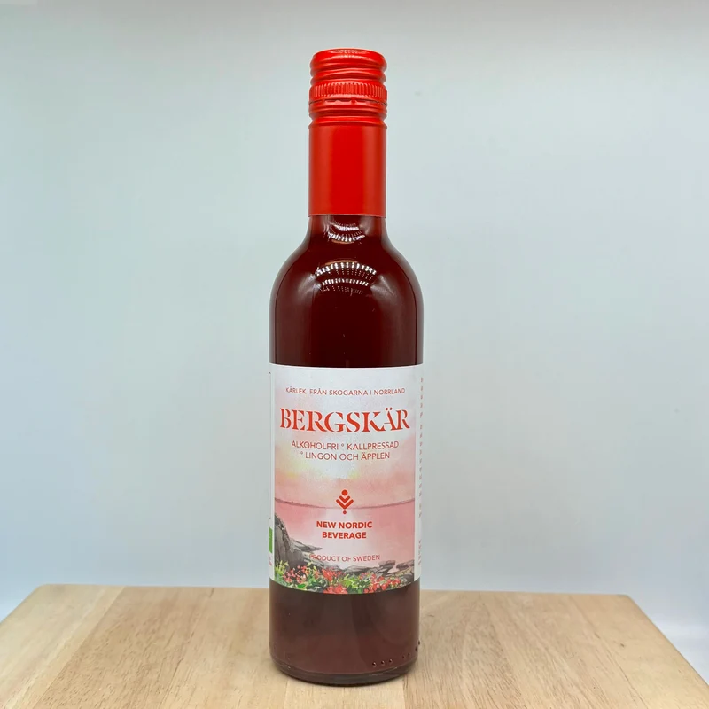 Bergskär - alkoholfritt vin på lingon & äpple
