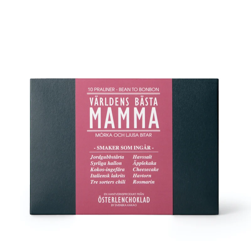 Pralinask: Världens bästa mamma 10 praliner