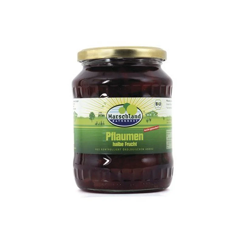 Halverade Plommon, 385 g Eko