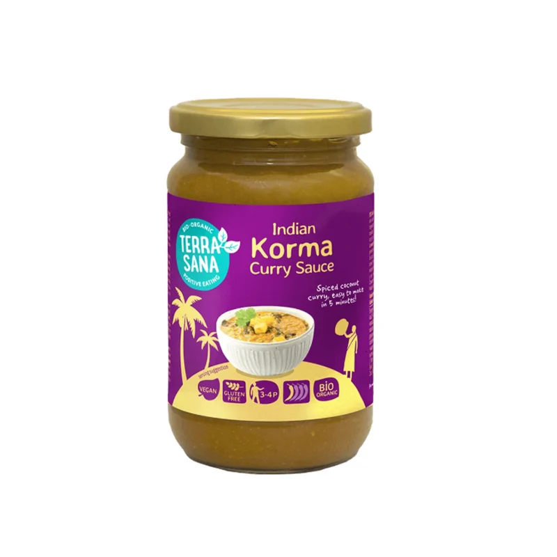 Indian Korma Curry Sauce, 350 g Eko
