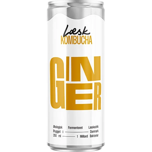 Læsk Ekologisk Kombucha | Ginger