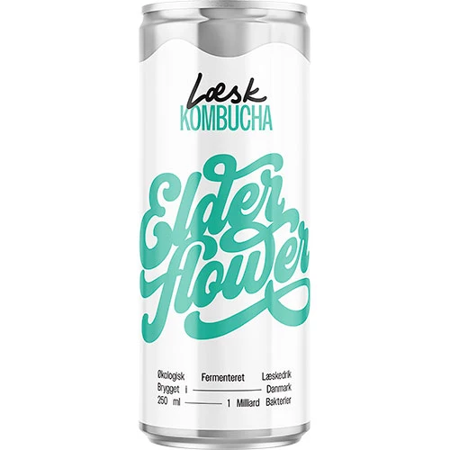 Læsk Ekologisk Kombucha | Elderflower
