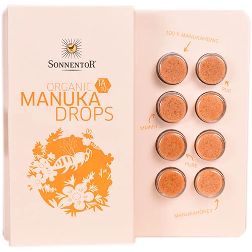 Sonnentor manukahonungsdrops TA10+ Ekologisk | 22,4 g