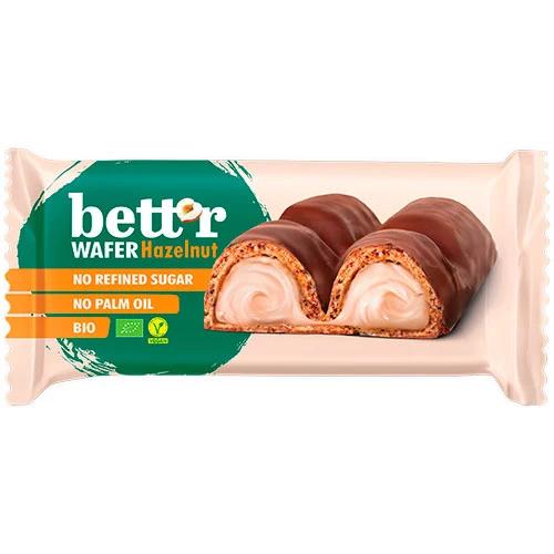 bett’r Wafer Ekologiska | Hasselnöt