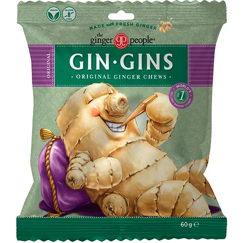 The Ginger People Ginger Chews (Gin Gins) Original | 60 g