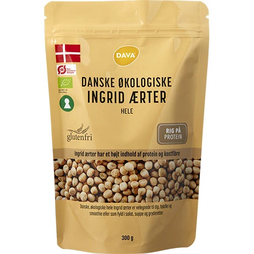 DAVA Hela Ingrid Ärter Økologisk | 300 g