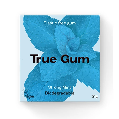 True Gum Tyggegummi | Stark Mynta