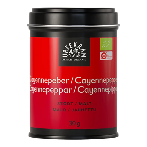 Urtekram Cayennepeppar Ekologisk | 30 g